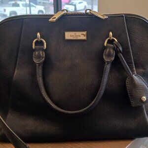 Kate Spade Leather Zip Satchel Crossbody